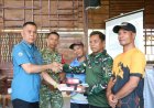 Pemberian Sarana dan Prasarana Alat Olahraga TMMD Ke-128 Tahun 2026 Dorong Semangat Pemuda dan Pengembangan Desa Wisata di Brabe Probolinggo 