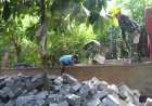Dukungan Matrial Datang, Satgas TMMD Ke-128 Probolinggo Percepat Pengerjaan Infrastruktur