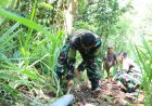 Semangat Satgas TMMD Kodim 0820 Probolinggo Percepat Proses Penyambungan Pipanisasi Demi Penuhi Kebutuhan Air Bersih Warga