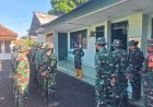 Danramil 0820/21 Maron Beri Arahan Kepada Satgas TMMD Ke-128 Kodim 0820 Probolinggo, Tekankan pentingnya Kedisiplinan dan Kekompakan