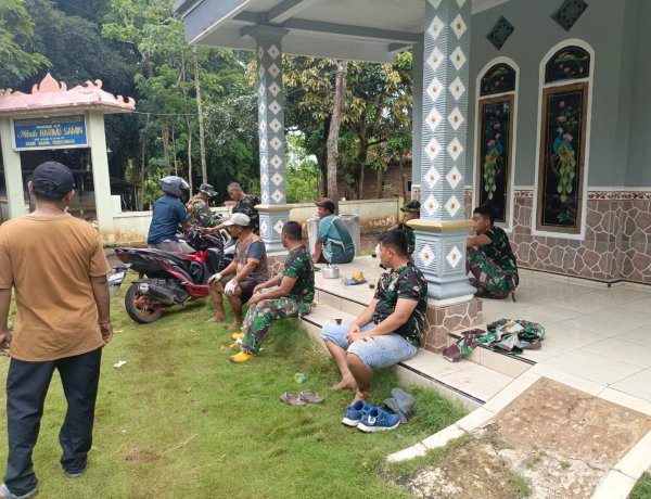Deteksi Dini dan Mempererat Kebersamaan, Satgas TMMD Kodim 0820 Probolinggo Laksanakan Komunikasi Sosial 